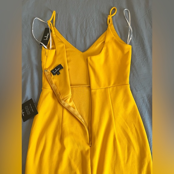 Lulu’s Infinite Glory Golden Yellow Dress. Small. NWT, never worn. Out of stock! - Picture 9 of 12